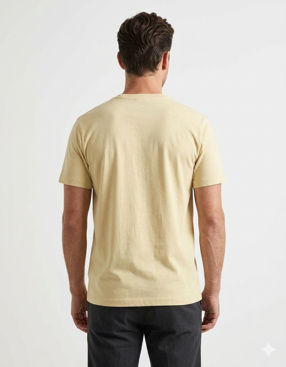 Men Printed Regular Fit Crew-Neck T-Shirt