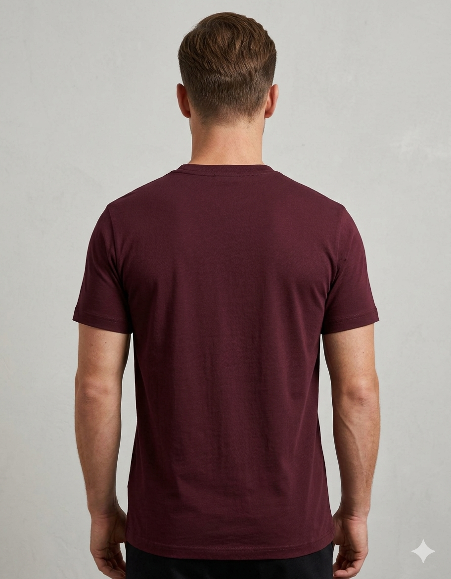 Men Printed Regular Fit Crew-Neck T-Shirt